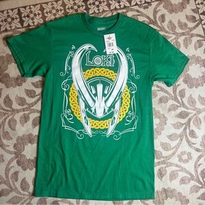 Marvel Loki Green Graphic Tee
